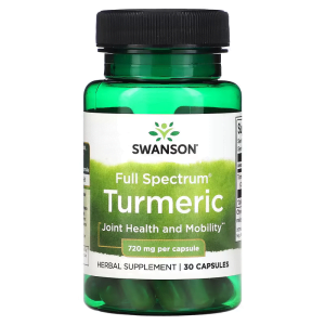 Viên uống Full Spectrum Turmeric 720 mg hộp 30 viên của Swanson