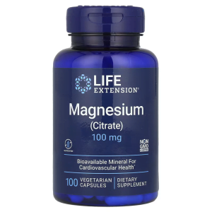 Viên uống bổ sung Magiê Magnesium Citrate hộp 100 viên của Life Extension