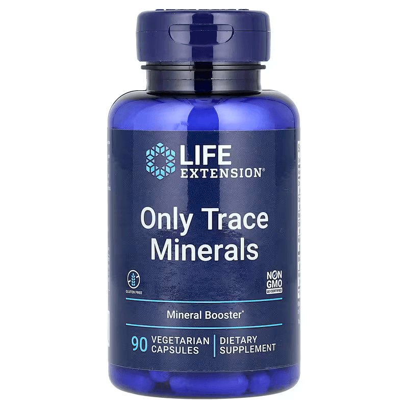 Bổ sung Only Trace Minerals hộp 90 viên của Life Extension 1 Bổ sung Only Trace Minerals hộp 90 viên của Life Extension