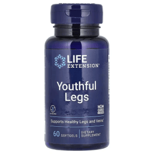 Viên uống hỗ trợ chân và tĩnh mạch Youthful Legs hộp 60 viên của Life Extension