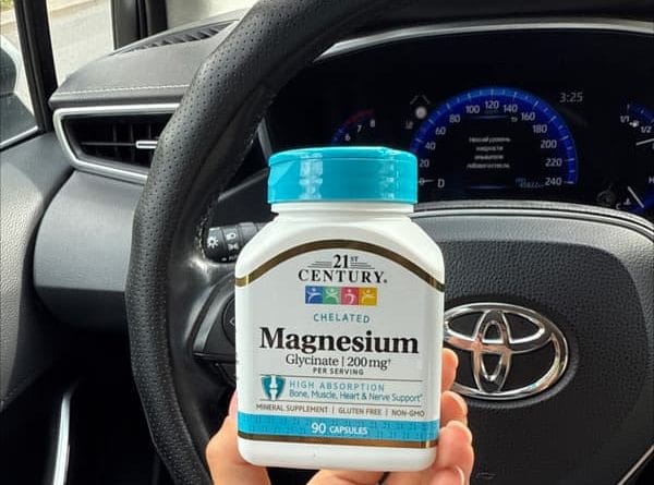 Review Magnesium Glycinate của 21st Century có tốt không? 8 21st century chelated magnesium glycinate 90 capsules 100 mg per capsule 2