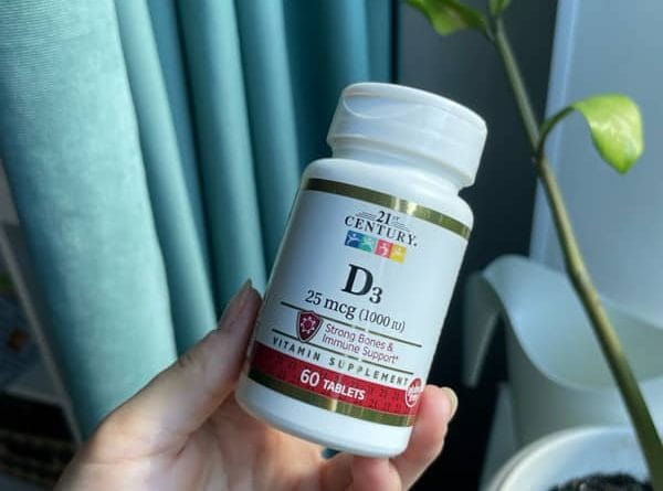 Review Vitamin D3 25 mcg (1,000 IU) của 21st Century có tốt không? 6 21st century d3 25 mcg 1 000 iu 60 tablets 5