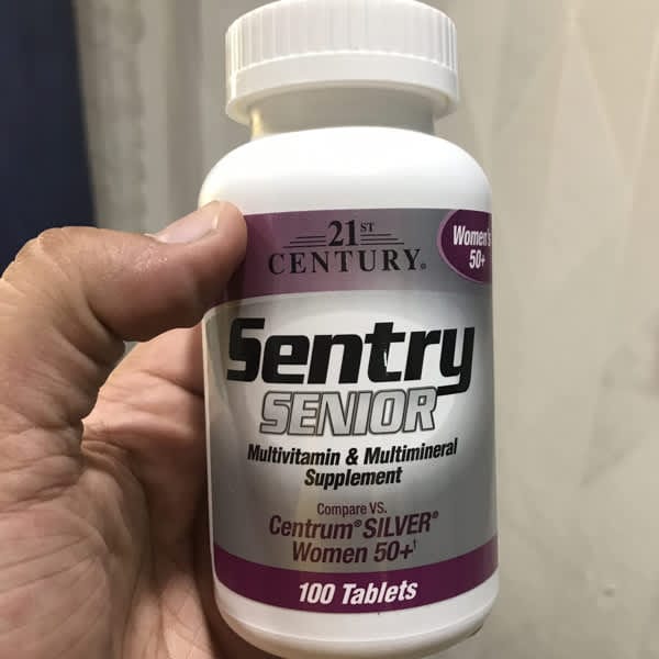 21st century sentry senior women s 50 multivitamin multimineral supplement 100 tablets 2