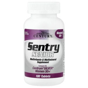 Sentry Senior Women's 50+ Multivitamin Multimineral Supplement, 100 Tablets của 21st Century