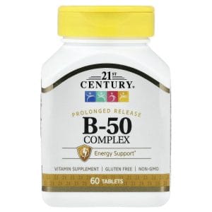 B-50 Complex Prolonged Release, 60 Tablets của 21st Century