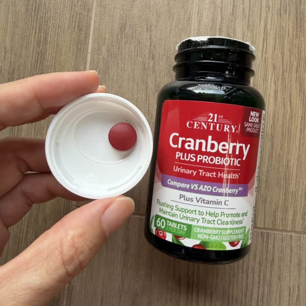 21st century cranberry plus probiotic 60 tablets 2
