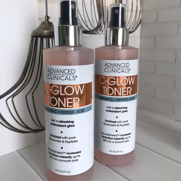 Cart 2 advanced clinicals c glow toner vitamin c peptides 8 fl oz 237 ml 2