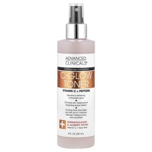 C-Glow Toner, Vitamin C & Peptides, 8 fl oz (237 ml) của Advanced Clinicals