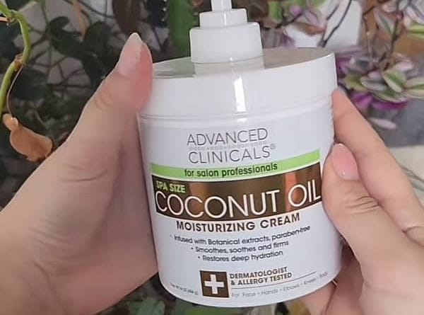 advanced clinicals coconut oil moisturizing cream 16 oz 454 g 2