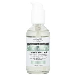 Advanced Clinicals Collagen Lifting Body Oil 3.8 fl oz (112 ml)