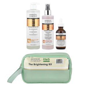 Advanced Clinicals, iHerb Exclusive, The Brightening Kit, 4 Items