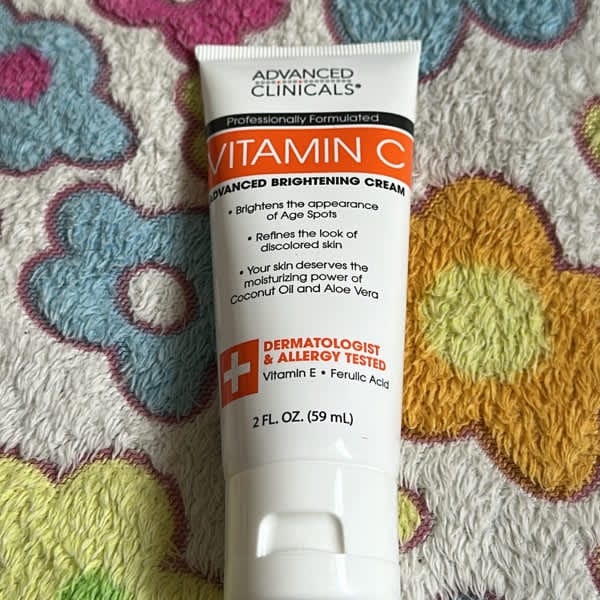 advanced clinicals vitamin c advanced brightening cream 2 fl oz 59 ml 2
