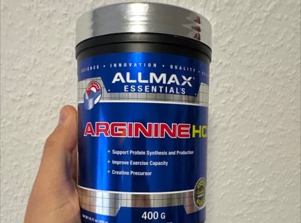 Đánh giá chi tiết Arginine HCL của Allmax Essentials 1 allmax essentials arginine hcl 14 11 oz 400 g 2