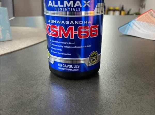allmax essentials ashwagandha ksm 66 60 capsules 300 mg per capsule 2