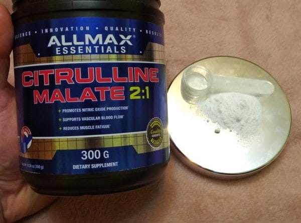 allmax essentials citrulline malate 2 1 10 58 oz 300 g 2