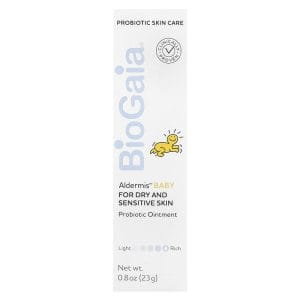 Biogaia Aldermis Baby Probiotic Ointment for Dry and Sensitive Skin, 0.8 oz (23 g) của Biogaia