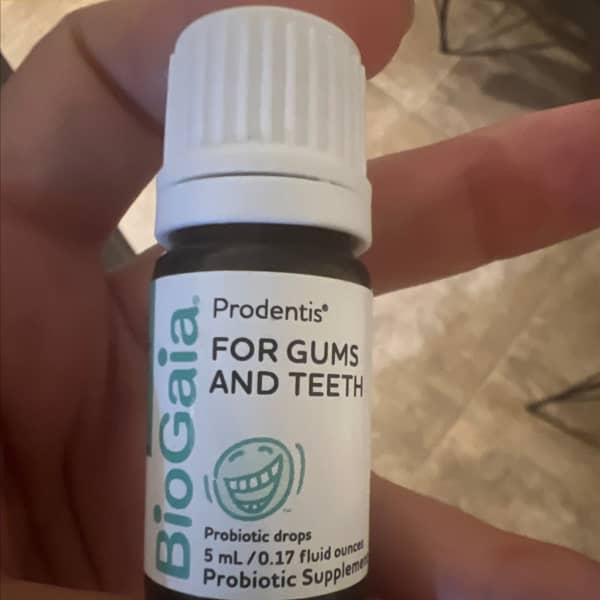 biogaia prodentis probiotic drops for gums and teeth 200 million cfu 0 17 fl oz 5 ml 2
