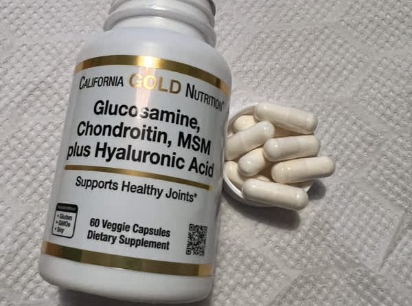 Review California Gold Nutrition Glucosamine Chondroitin MSM Plus Hyaluronic Acid có tốt không? 1 california gold nutrition glucosamine chondroitin msm plus hyaluronic acid 60 veggie capsules 5