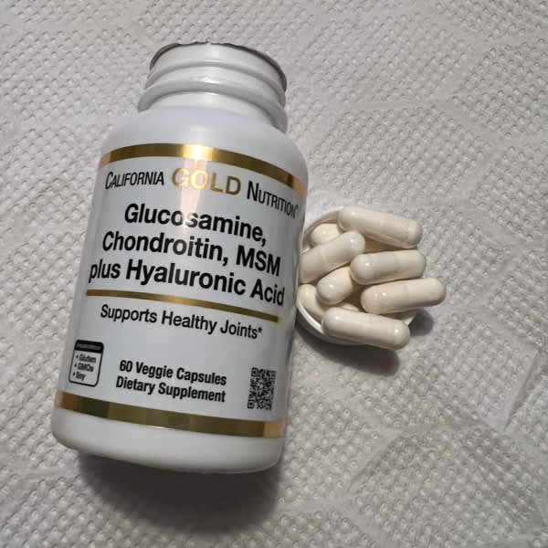 california gold nutrition glucosamine chondroitin msm plus hyaluronic acid 60 veggie capsules 5