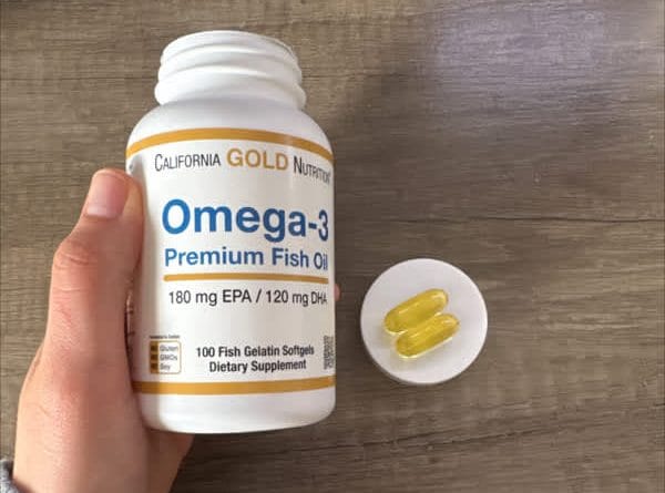 Review California Gold Nutrition Omega-3 Premium Fish Oil có tốt không? 8 california gold nutrition omega 3 premium fish oil 100 fish gelatin softgels 1 100 mg per softgel 2