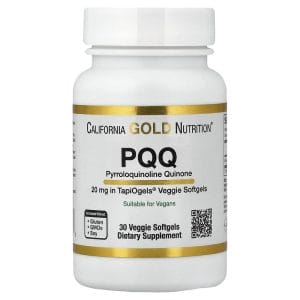PQQ 20 mg, 30 Veggie Softgels của California Gold Nutrition