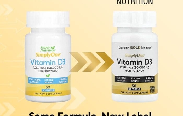 Review Vitamin D3 California Gold Nutrition SimplyOne có tốt không? 4 california gold nutrition simplyone vitamin d3 1 250 mcg 50 000 iu 50 softgels 2