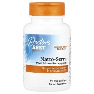 Doctor's Best, Natto-Serra, 90 Veggie Caps