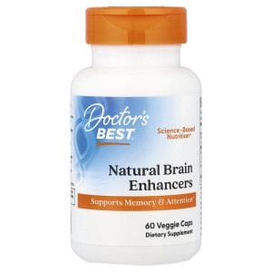 Doctor's Best Natural Brain Enhancers 60 Veggie Caps