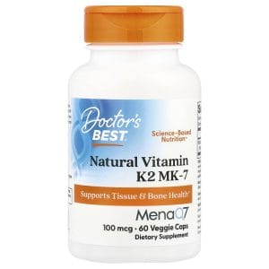 Vitamin K2 MK-7 100 mcg, 60 Veggie Caps của Doctor's Best