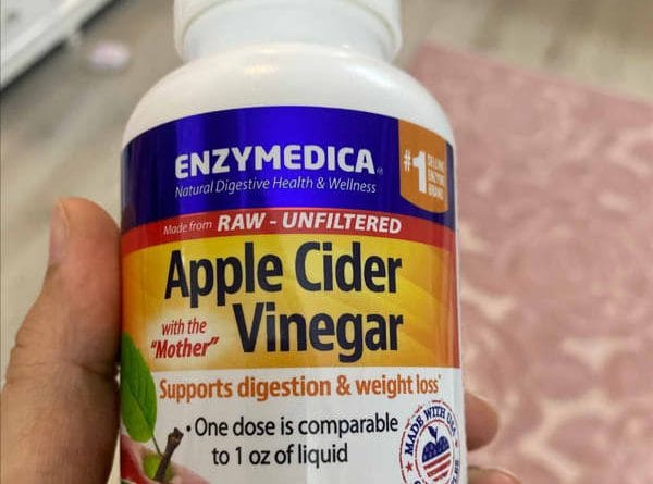 enzymedica apple cider vinegar with the mother 60 capsules 355 mg per capsule 2