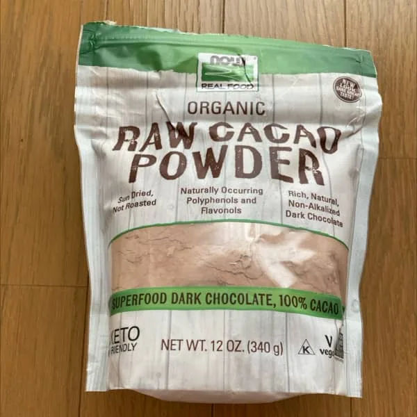 now foods real food organic raw cacao powder 12 oz 340 g 2