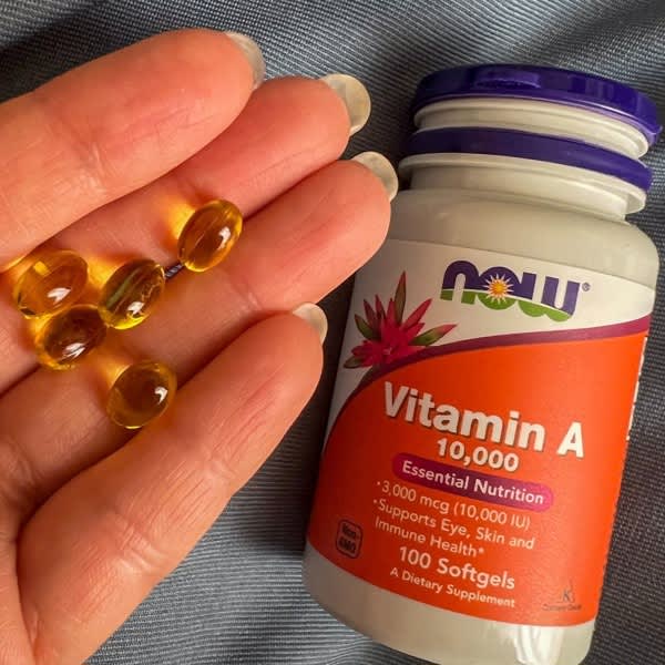now foods vitamin a 3 000 mcg 10 000 iu 100 softgels 2