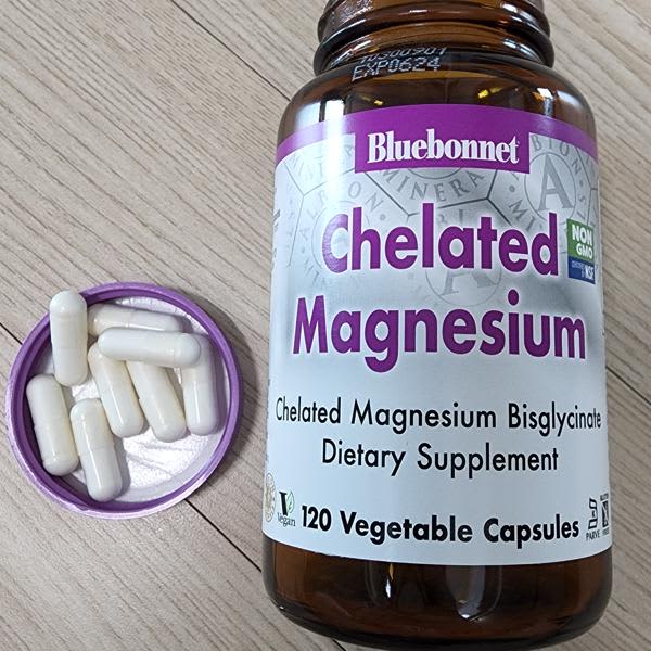 Kế hoạch Bee tại Natural Factors Farms® Apiary 7 bluebonnet nutrition chelated magnesium 60 vegetable capsules 100 mg per capsule 2