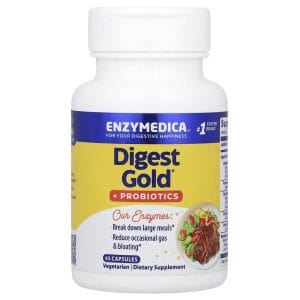 Digest Gold + Probiotics, 45 Capsules của Enzymedica
