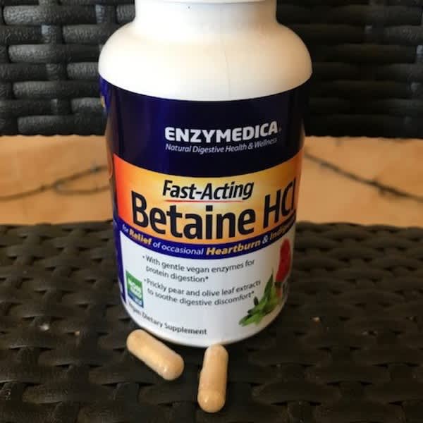 enzymedica fast acting betaine hcl 60 capsules 2