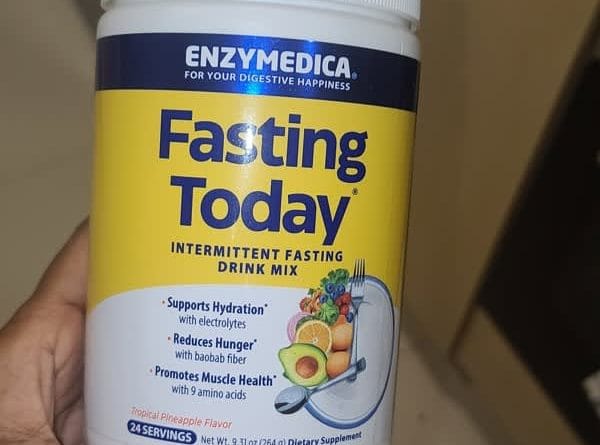 Đánh giá Enzymedica Fasting Today: Giải pháp hỗ trợ nhịn ăn gián đoạn hiệu quả? 10 enzymedica fasting today intermittent fasting drink mix tropical pineapple 9 31 oz 264 g 2