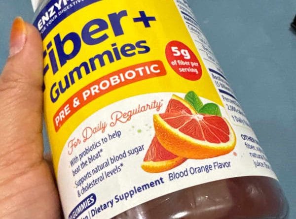 Đánh giá chi tiết Enzymedica Fiber Gummies Pre & Probiotic Blood Orange 90 Gummies 9 enzymedica fiber gummies pre probiotic blood orange 90 gummies 2