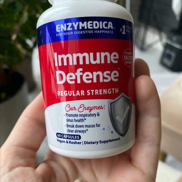Cart 5 enzymedica immune defense regular strength 120 capsules 2