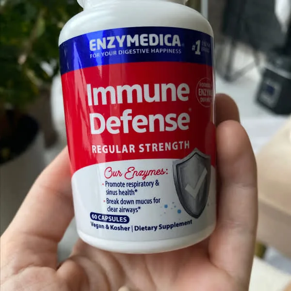 enzymedica immune defense regular strength 120 capsules 2
