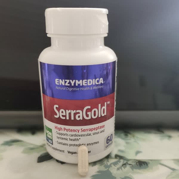 My account 4 enzymedica serragold high potency serrapeptase 60 capsules 2