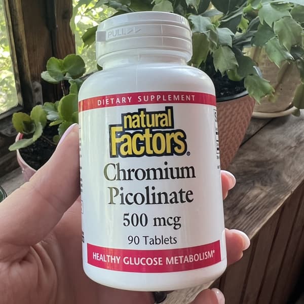 natural factors chromium picolinate 500 mcg 90 tablets 2