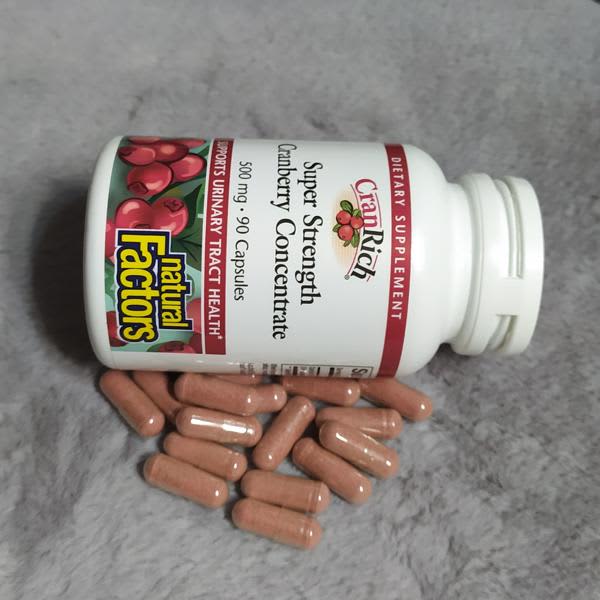 natural factors cranrich cranberry concentrate super strength 500 mg 90 capsules 2
