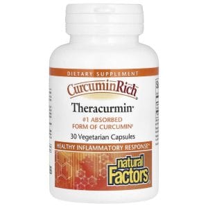 CurcuminRich Theracurmin, 30 mg, 30 Vegetarian Capsules của Natural Factors