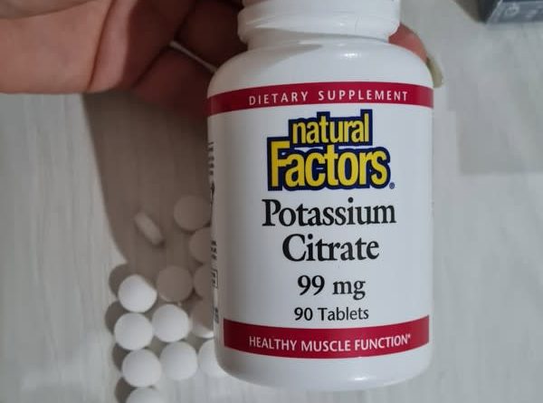 Đánh giá chi tiết Natural Factors Potassium Citrate 99 mg 90 Tablets 6 natural factors potassium citrate 99 mg 90 tablets 2