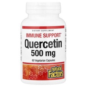 Quercetin 500 mg, 60 Vegetarian Capsules của Natural Factors