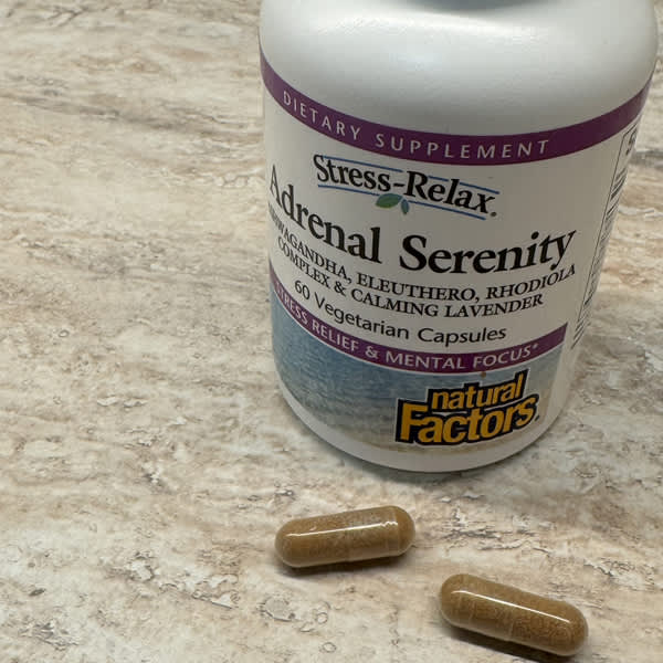 Vitamin D các thông tin cần biết khi sử dụng! 6 natural factors stress relax adrenal serenity 60 vegetarian capsules 2