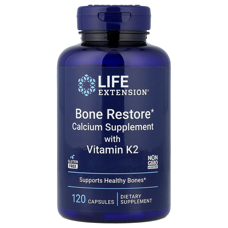Bone Restore with Vitamin K2, 120 Capsules của Life Extension 1 Bone Restore with Vitamin K2, 120 Capsules của Life Extension
