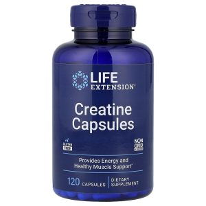 Creatine Capsules, 100 Vegetable Capsules của Life Extension