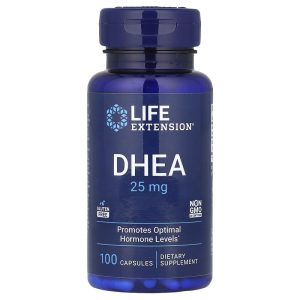 DHEA 25 mg, 100 Capsules của Life Extension