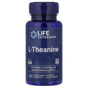 L-Theanine 100 mg, 60 Vegetarian Capsules của Life Extension